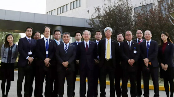 東芝集團綱川社長到訪，點贊東芝電梯在華事業(yè)