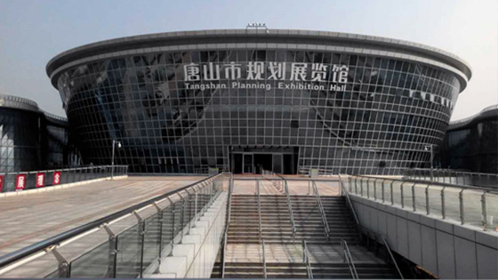 東芝電梯服務唐山市規劃展覽館，品質與服務獲客戶好評