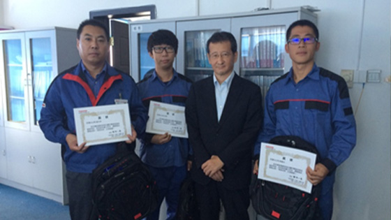 走訪天津爆炸現場 提供東芝電梯品質安心服務