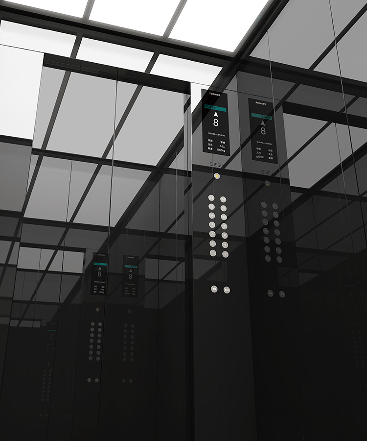 東芝無機(jī)房乘客電梯