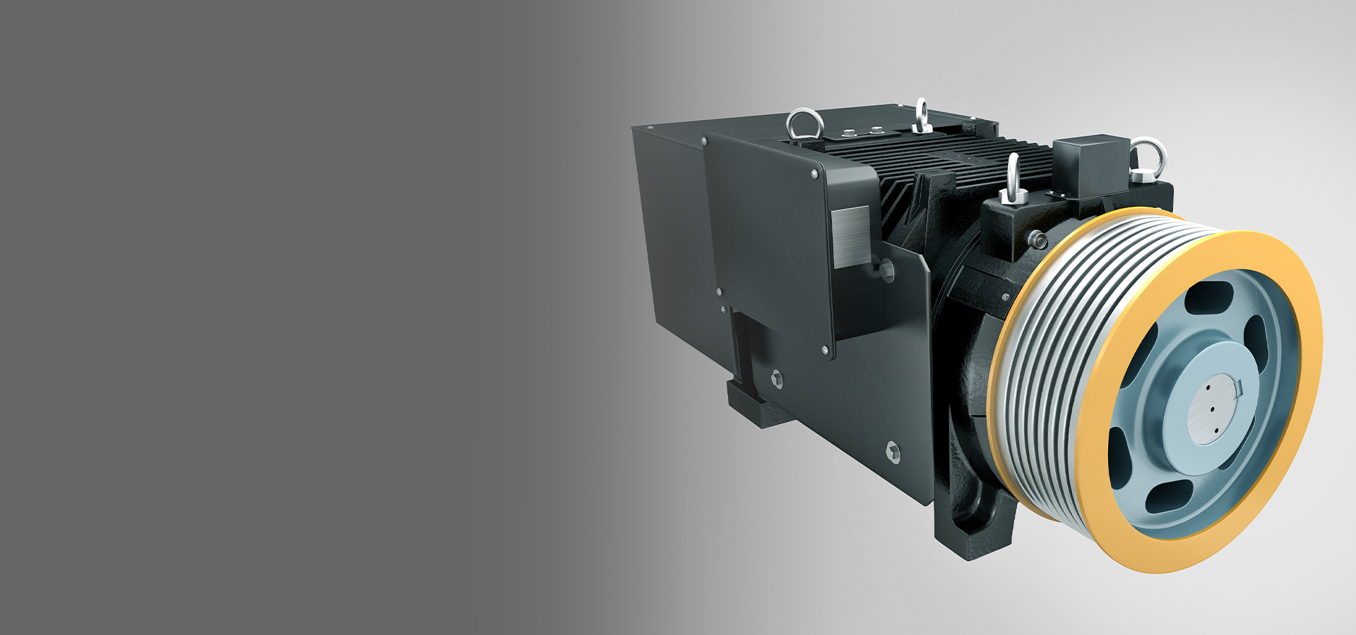 東芝原廠設(shè)計制造的曳引機(jī)