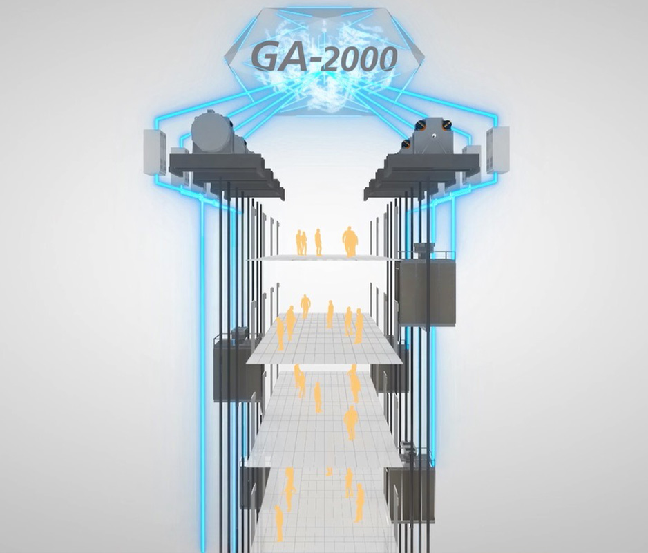 東芝電梯人工智能群管理系統(tǒng)