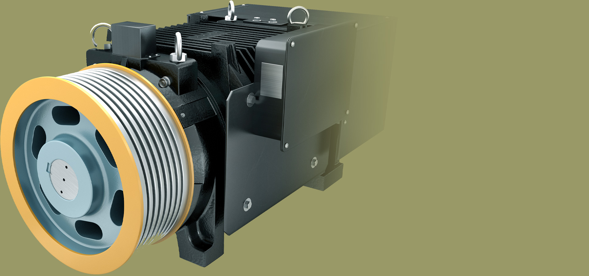 東芝原廠設(shè)計制造的曳引機