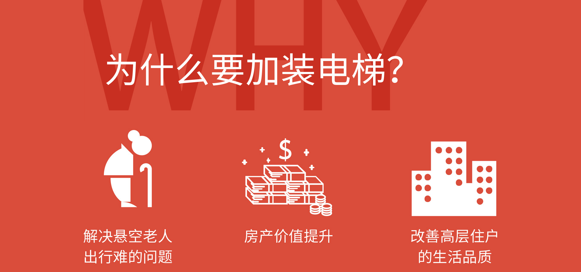 為什么要加裝電梯